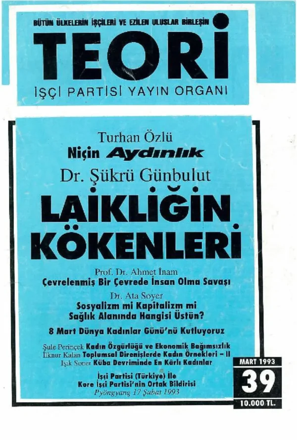 PYONGYANG BİLDİRİSİ- NİÇİN AYDINLIK | Teori Mart 1992