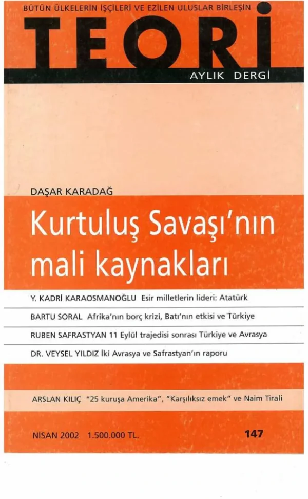 Teori 147 - Nisan 2002