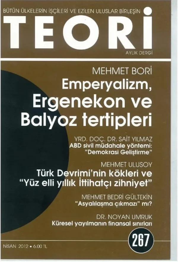 emperyalizm, ergenekon ve balyoz tertipleri | Teori Nisan 2012