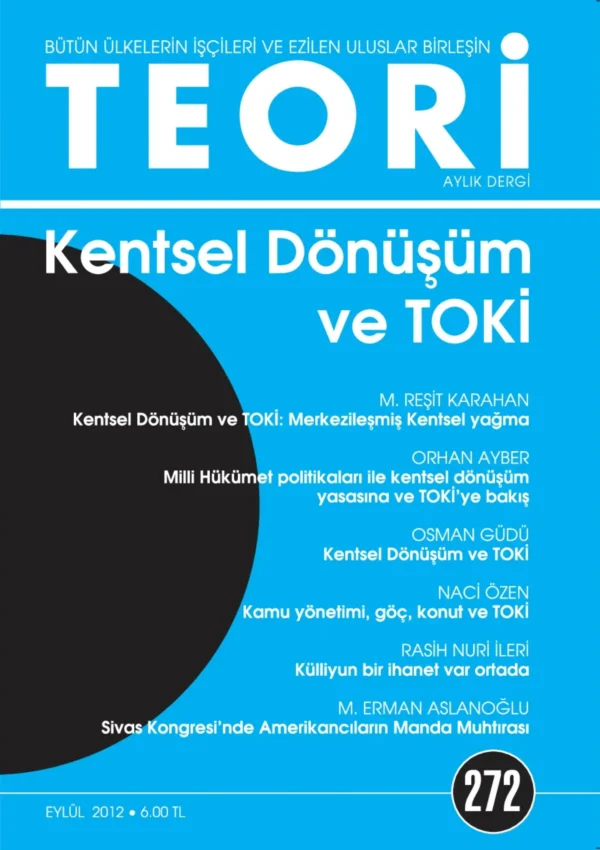 Başkanlık sistemi çıkmazı | Teori Eylul 2012