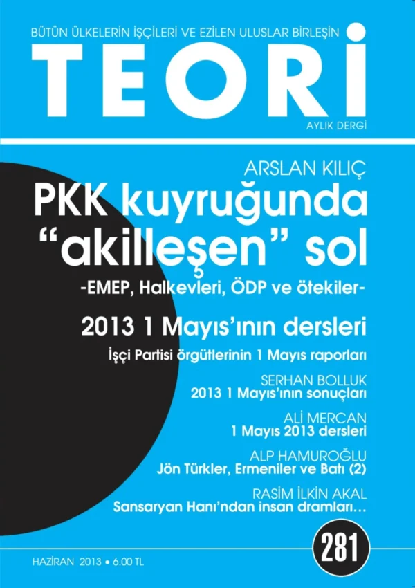 PKK KUYRUĞUNDA "AKİLLEŞEN" SOL | Teori Haziran 2013