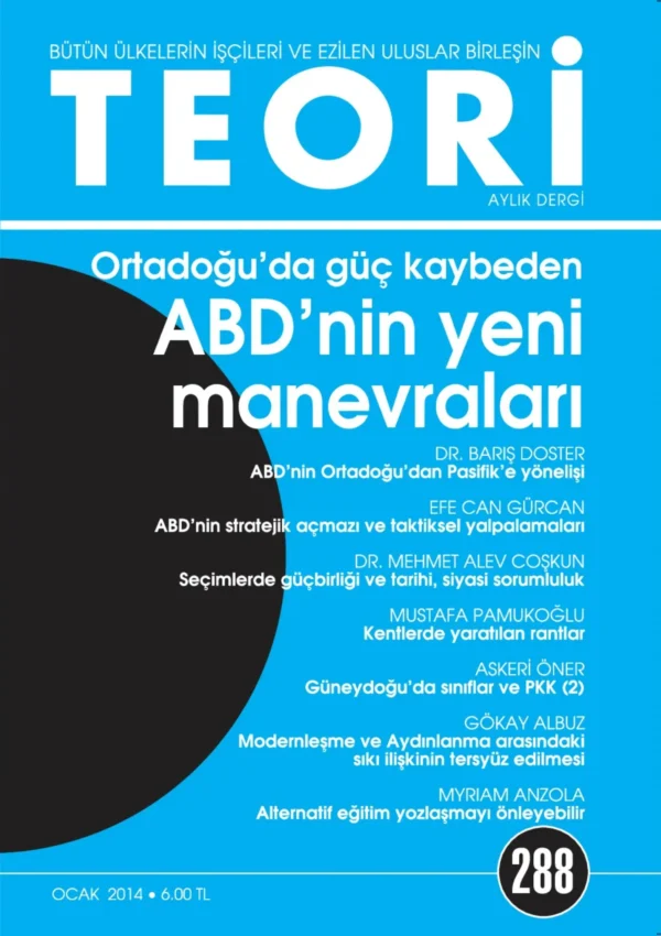 Teori 288 - Ocak 2014