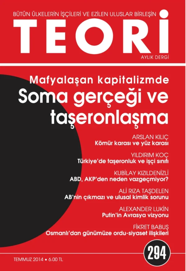 Teori 294 - Temmuz 2014
