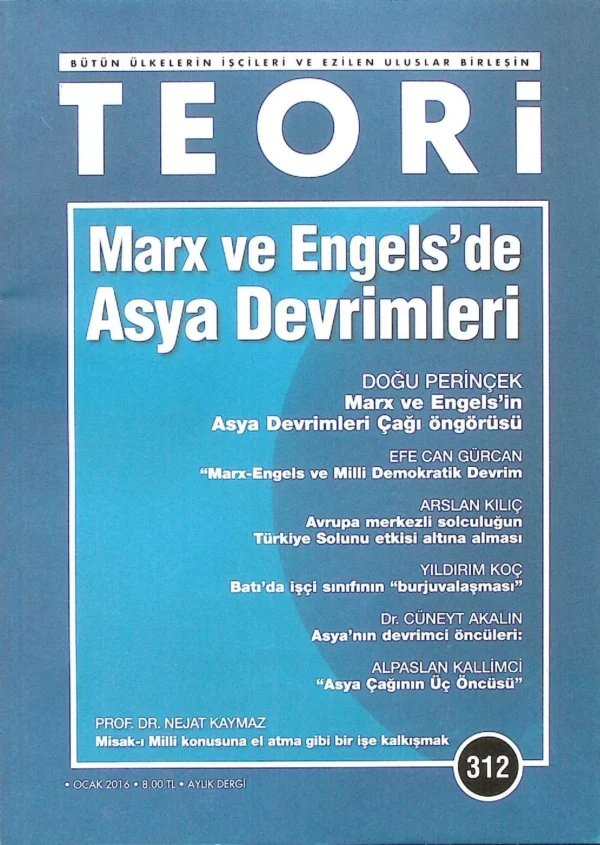 Teori 312 - Ocak 2016