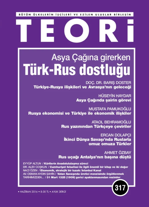 Teori 317 - Haziran 2016