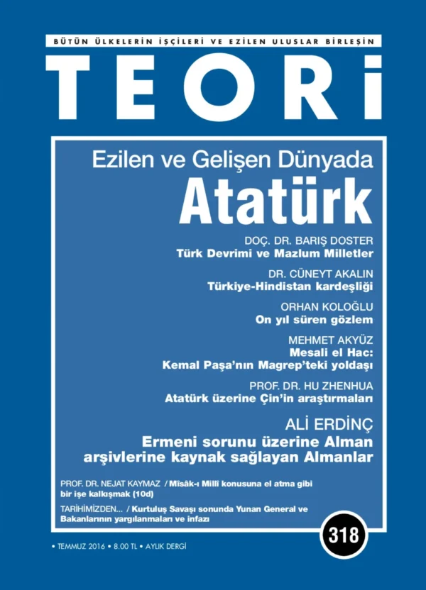 Teori 318 - Temmuz 2016