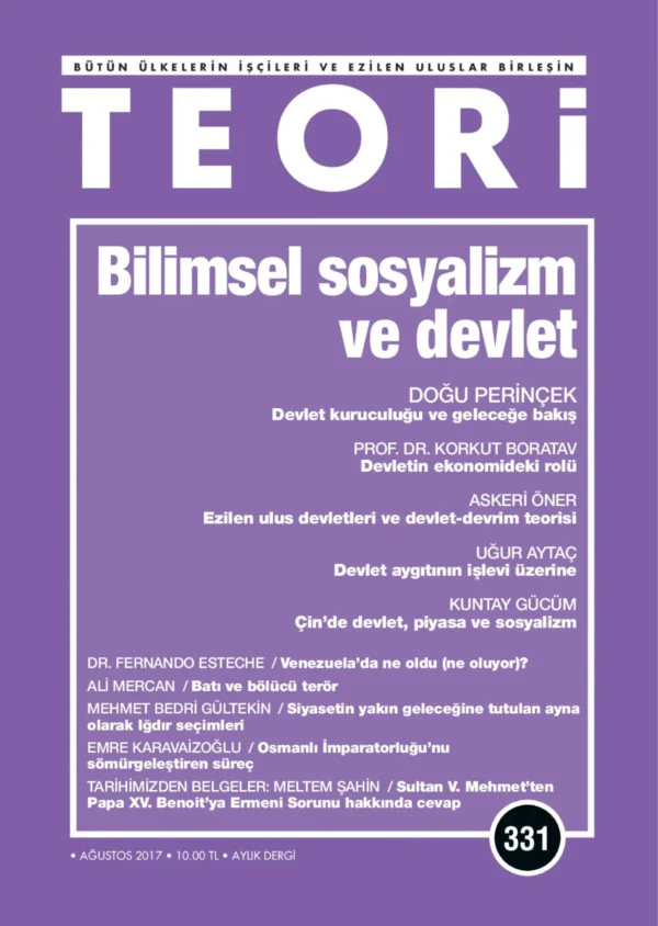 Teori 331 - Agustos 2017