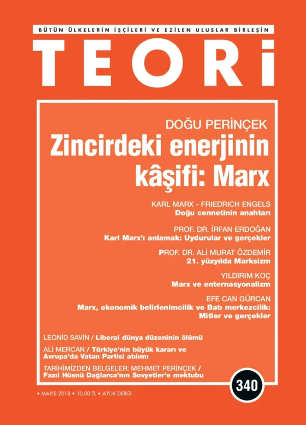 Teori 340 - Mayıs 2018
