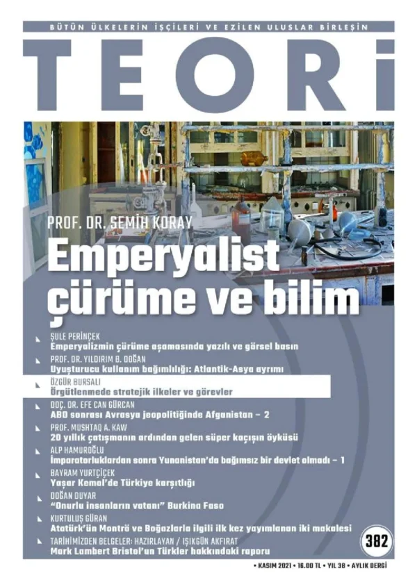 EMPERYALİST ÇÜRÜME VE BİLİM | Teori Kasım 2021