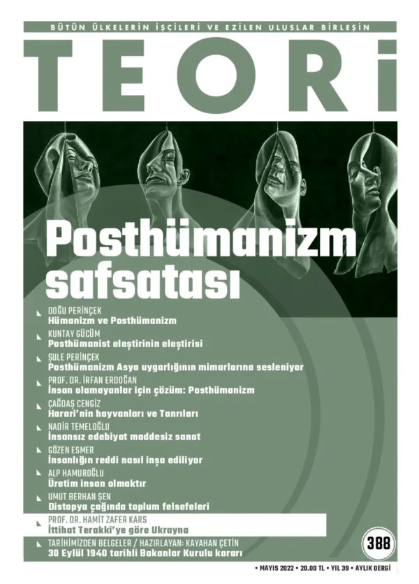 Posthümanizm Safsatası | Teori Mayıs 2022