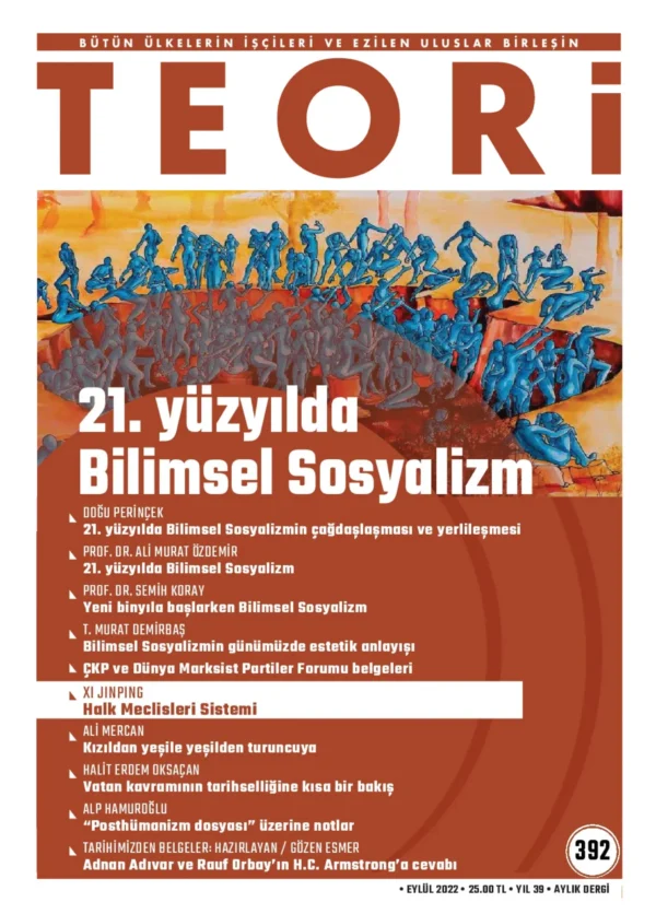 21. YÜZYILDA BİLİMSEL SOSYALİZM | Teori Eylul 2022